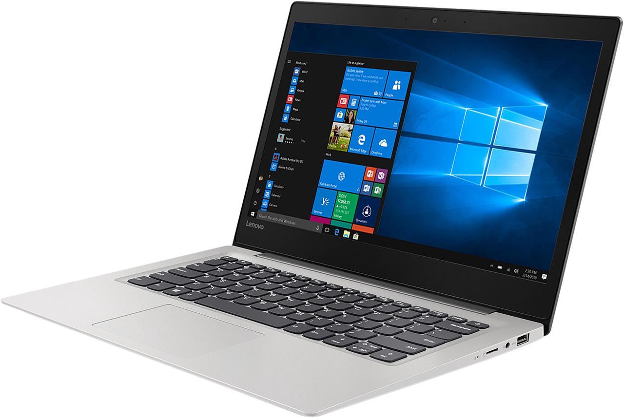 Lenovo Laptop IdeaPad 130S-14IGM 81KU0001US Intel Pentium Silver N5000 (1.10 GHz) 4 GB LPDDR4 Memory 64 GB eMMC Intel UHD Graphics 605 14.0" Windows 10 S