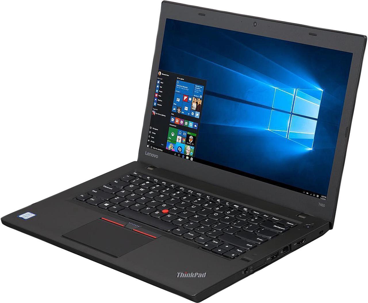 Lenovo Grade A Laptop ThinkPad Intel Core i5-6300U 8GB Memory 500GB HDD 14.0" Windows 10 Pro 64-bit T460