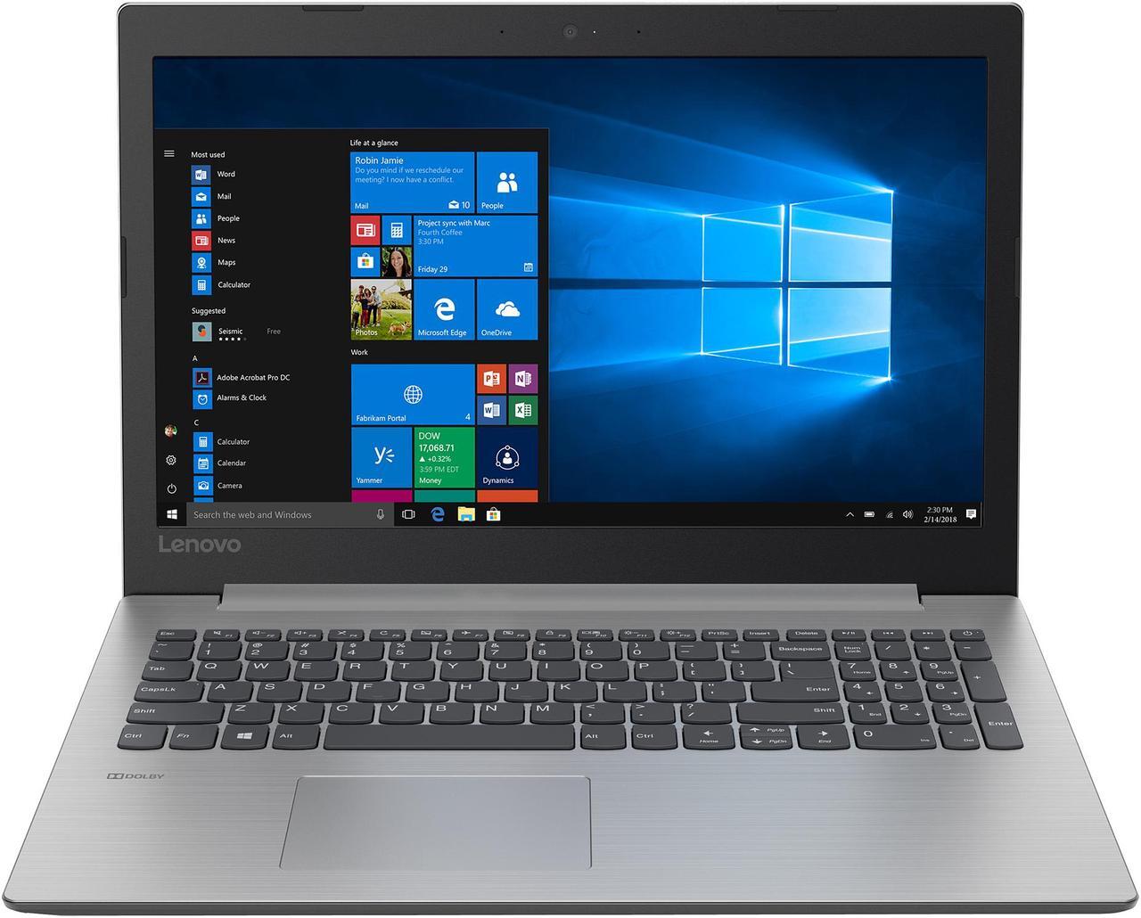 Alt view image 2 of 16 - Lenovo Laptop IdeaPad 330-15AST AMD A6-9225 8GB Memory 128 GB SSD AMD Radeon R4 Series 15.6" Non-Touch Screen Windows 10 Home 64-bit 81D600K2US