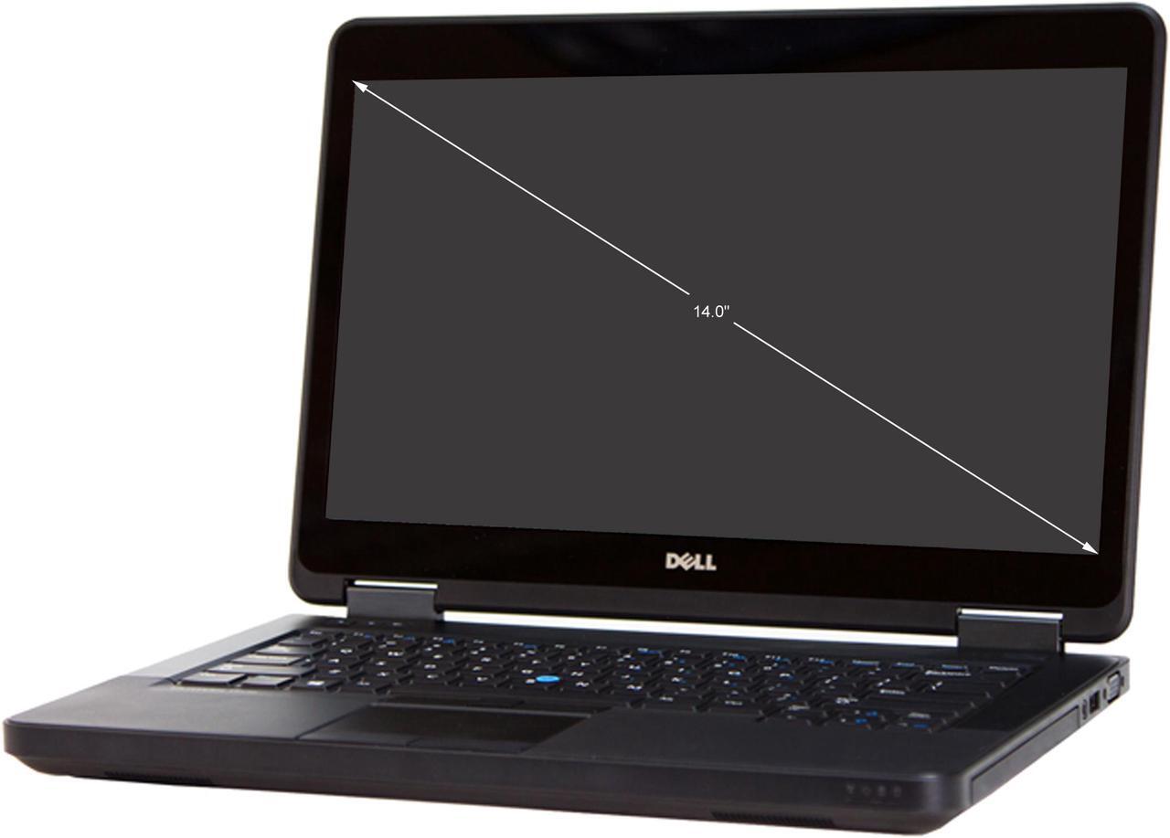 Alt view image 2 of 5 - DELL B Grade Laptop Intel Core i3-4010U 4GB Memory 128 GB SSD 14.0" Windows 10 Pro 64-Bit E5440