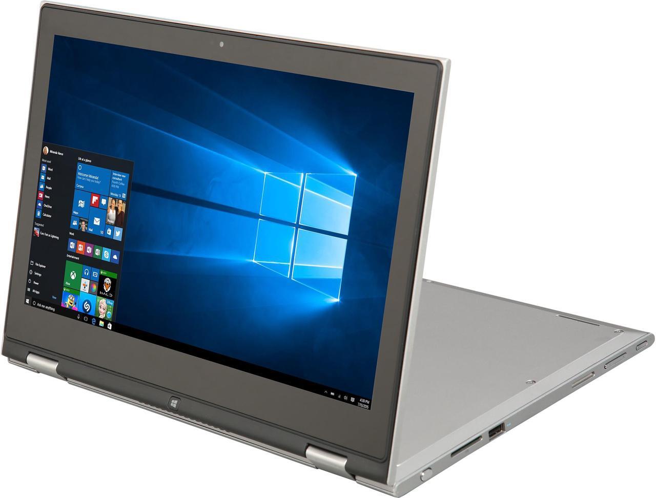 Alt view image 3 of 11 - DELL Grade A Laptop Inspiron Intel Core i7-6500U 8GB Memory 256 GB SSD Intel HD Graphics 520 13.3" Touch Screen Windows 10 Home 13-7359