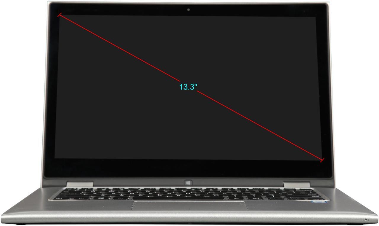 Alt view image 9 of 11 - DELL Grade A Laptop Inspiron Intel Core i7-6500U 8GB Memory 256 GB SSD Intel HD Graphics 520 13.3" Touch Screen Windows 10 Home 13-7359
