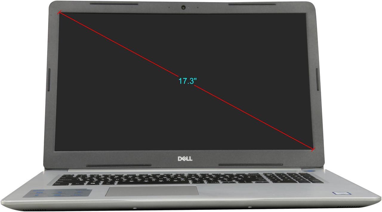 Alt view image 6 of 8 - DELL Laptop Inspiron 5770 Intel Core i5-8250U 8GB Memory 1TB HDD Intel UHD Graphics 620 17.3" Non-Touch Screen Windows 10 Home 64-Bit i5770-5286SLV