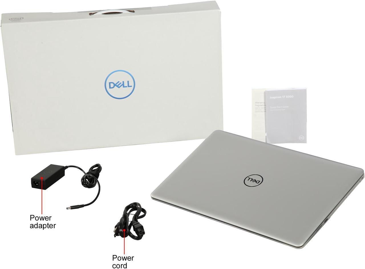 Alt view image 9 of 8 - DELL Laptop Inspiron 5770 Intel Core i5-8250U 8GB Memory 1TB HDD Intel UHD Graphics 620 17.3" Non-Touch Screen Windows 10 Home 64-Bit i5770-5286SLV