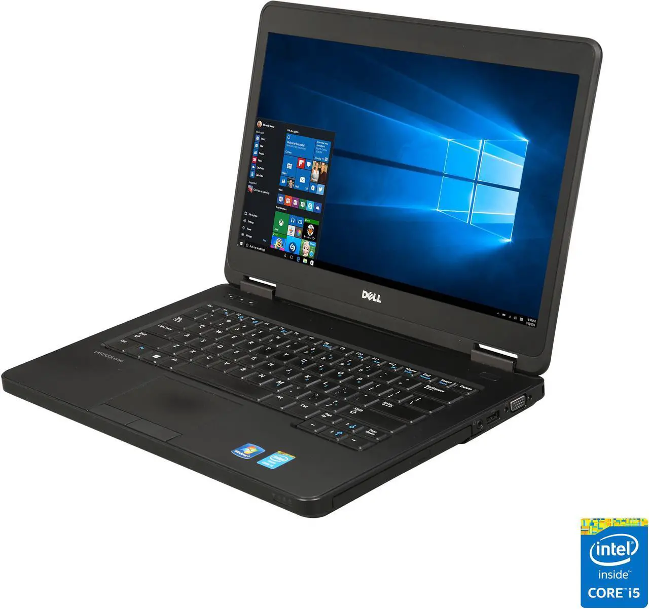 Main image of DELL Grade B Laptop Intel Core i5-4300U 8GB Memory 128 GB SSD 14.0" Windows 10 Pro 64-Bit E5440
