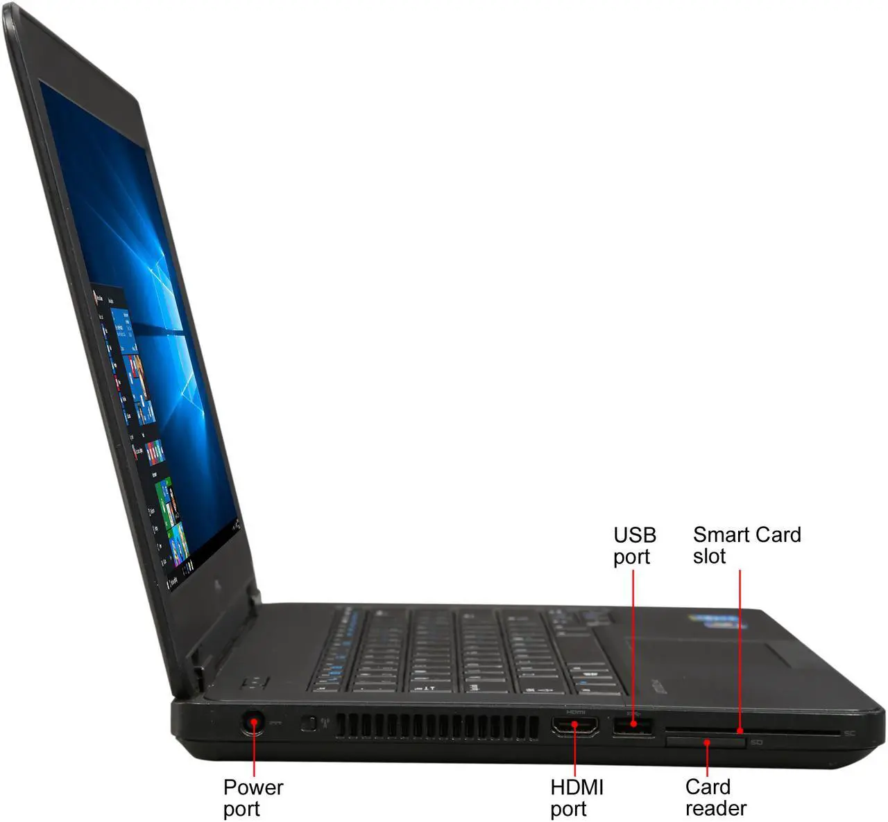 Alt view image 5 of 8 - DELL Grade B Laptop Intel Core i5-4300U 8GB Memory 128 GB SSD 14.0" Windows 10 Pro 64-Bit E5440