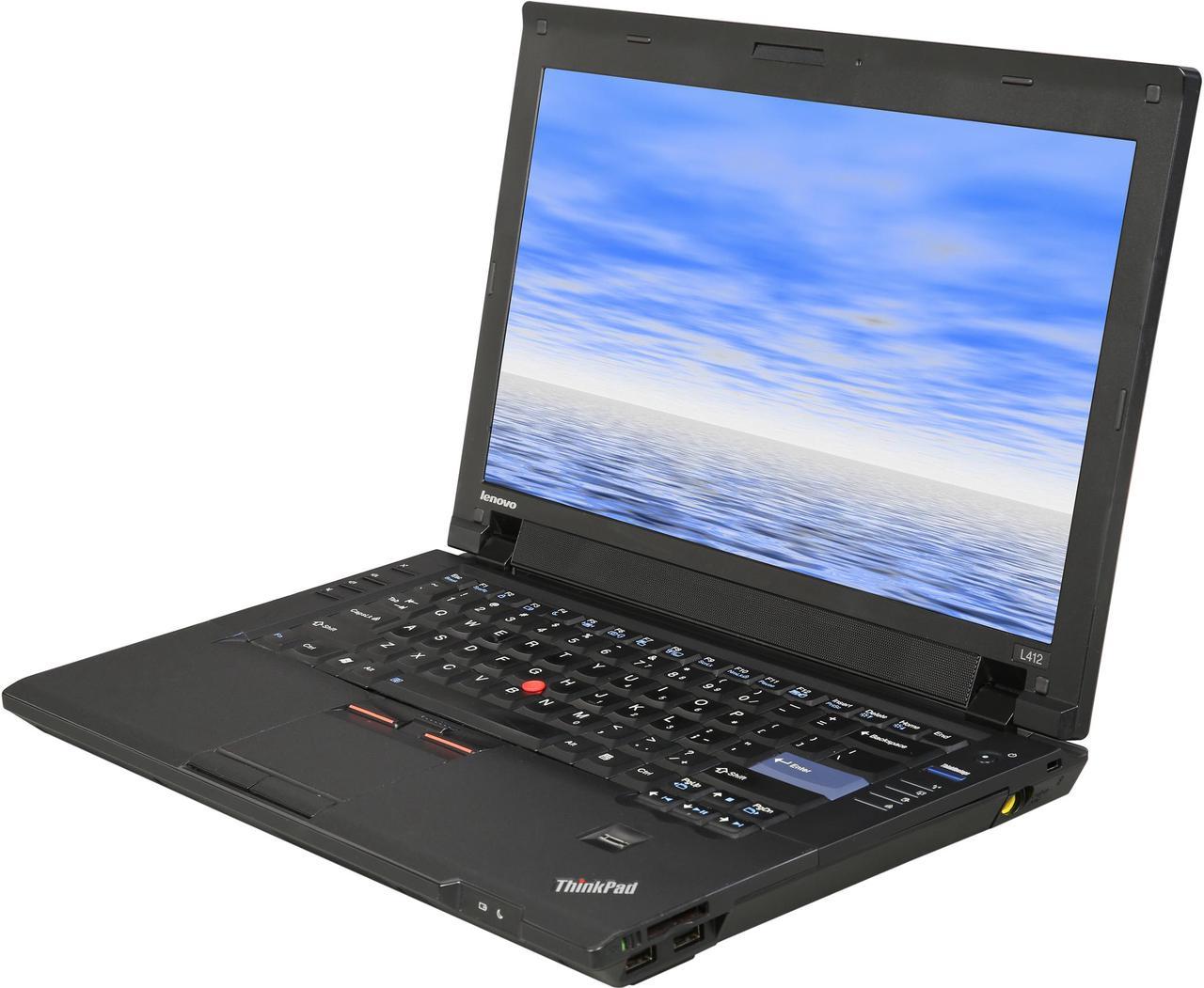 Lenovo Laptop ThinkPad Intel Core i5-540M 4GB Memory 160GB HDD 14.0" Windows 10 Home L412