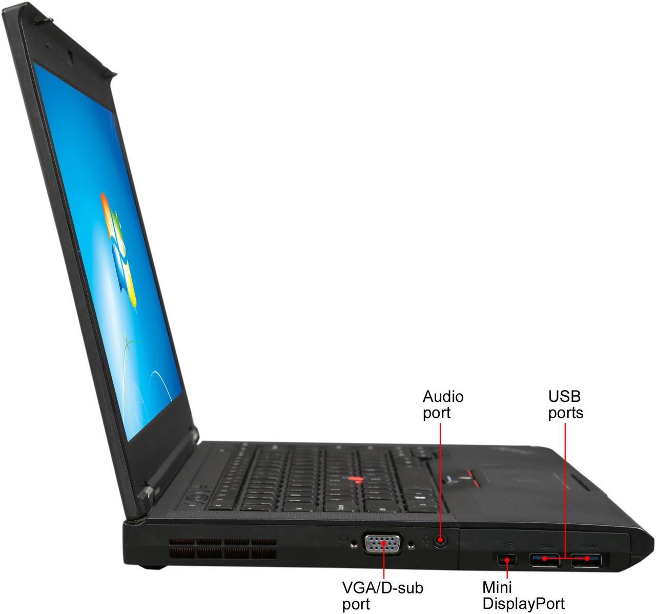 Alt view image 5 of 8 - Lenovo Laptop 4GB Memory 250GB HDD 14.0" Windows 7 Professional T430