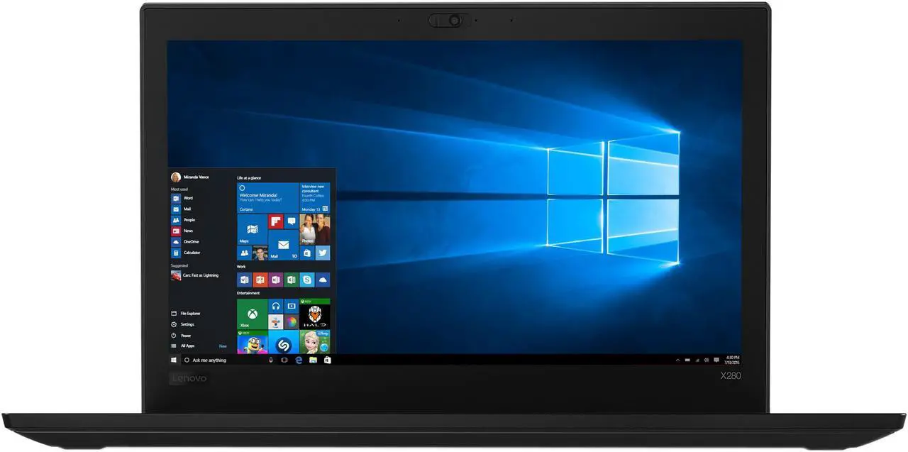 Alt view image 4 of 16 - Lenovo ThinkPad X280 20KF002RUS 12.5" Touchscreen LCD Ultrabook - Intel Core i7 (8th Gen) i7-8550U Quad-core (4 Core) 1.80 GHz - 16 GB DDR4 SDRAM - 512 GB SSD - Windows 10 Pro 64-bit (English) - 1920 x 1080 - In-plane Switching (IPS) Tec...