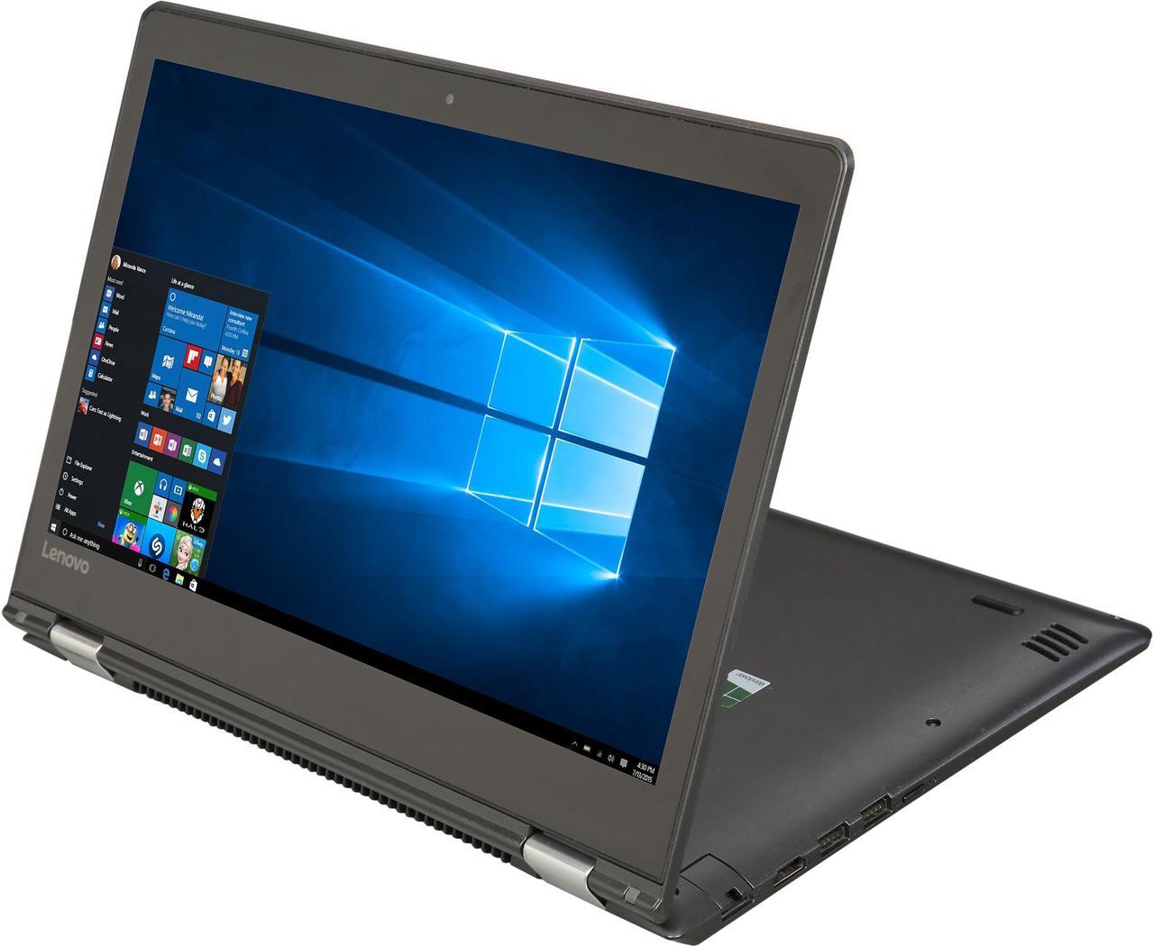 Lenovo Laptop IdeaPad Intel Core i7-7500U 8GB Memory 256 GB SSD AMD Radeon R5 M430 14.0" Touchscreen Windows 10 Home Flex 4-1480