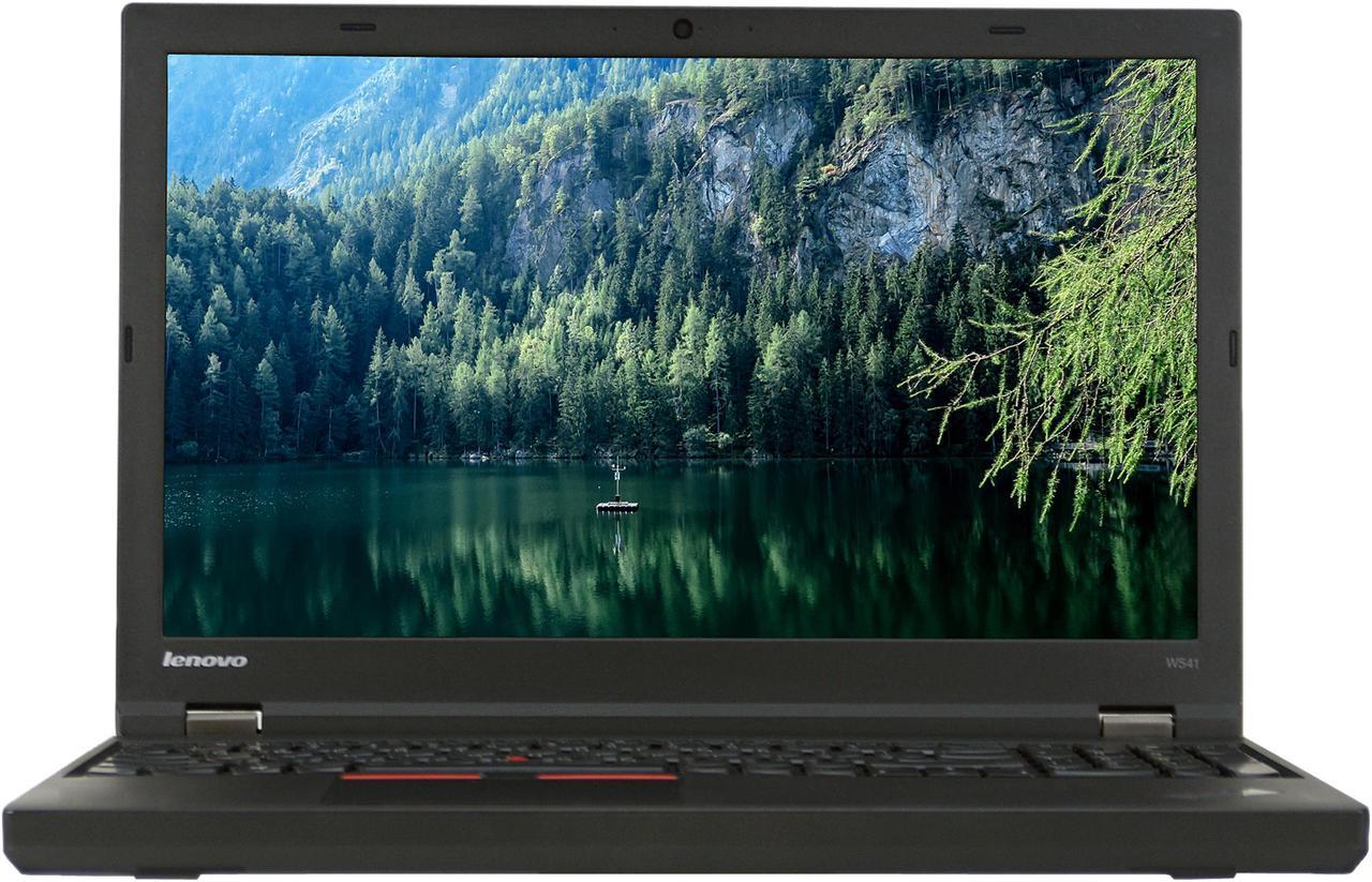 Lenovo ThinkPad W541 Laptop Intel Core i7 4th Gen 4810MQ (2.80 GHz) 8 GB Memory 240 GB SSD 15.6" Windows 10 Pro 64-bit Grade B