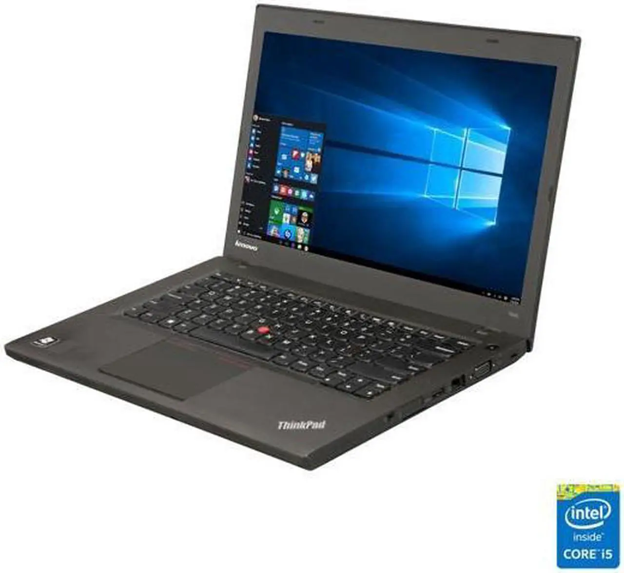 Main image of Lenovo Grade C Laptop ThinkPad Intel Core i5-4300U 8GB Memory 128 GB SSD 14.0" Windows 10 Pro 64-Bit T440