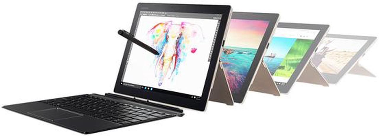 Alt view image 19 of 19 - Lenovo Miix 720 80VV00CNUS Intel Core i7 7th Gen 7500U (2.70 GHz) 8 GB Memory 256 GB SSD 12" Touchscreen 2880 x 1920 Detachable 2-in-1 Laptop Windows 10 Home 64-Bit