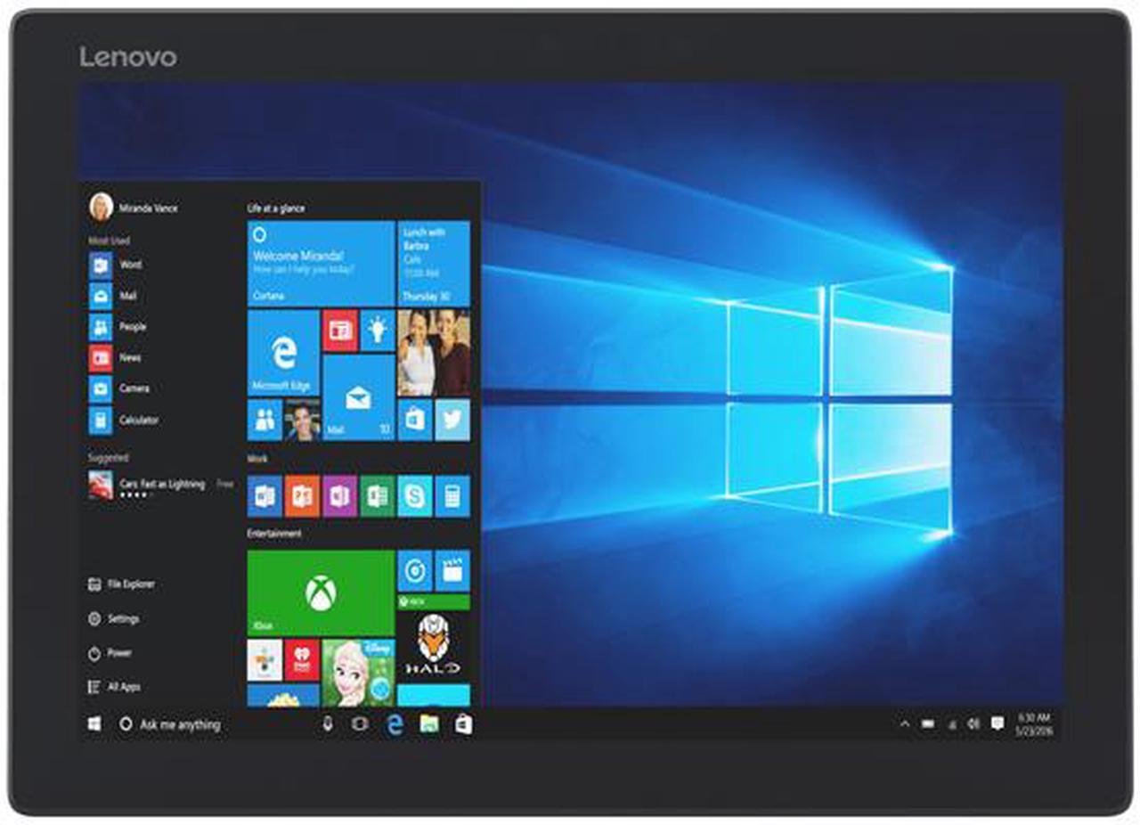 Alt view image 4 of 19 - Lenovo Miix 720 80VV00CNUS Intel Core i7 7th Gen 7500U (2.70 GHz) 8 GB Memory 256 GB SSD 12" Touchscreen 2880 x 1920 Detachable 2-in-1 Laptop Windows 10 Home 64-Bit