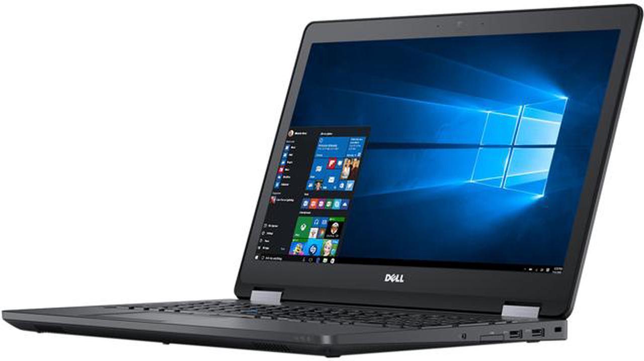 DELL Laptop Latitude Intel Core i7-6600U 16GB Memory 256 GB SSD 15.6" Windows 10 Pro E5570