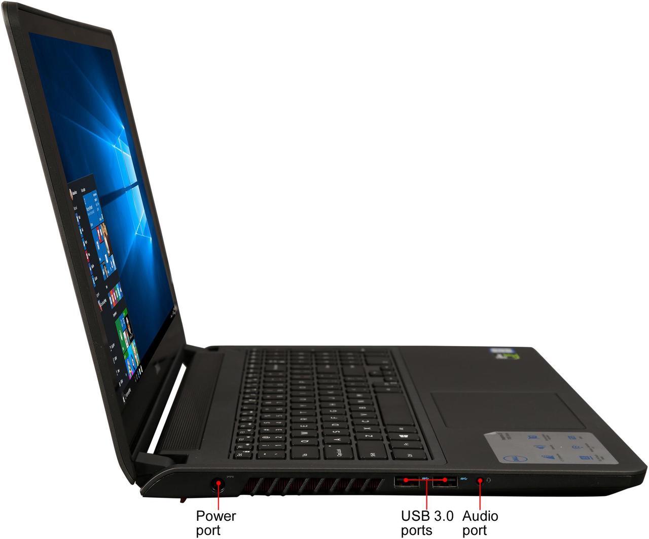 Alt view image 5 of 8 - DELL Inspiron - 15.6" 4K / UHD NVIDIA GeForce GTX 960M - Intel Core i7-6700HQ - 16GB Memory - 128 GB SSD - Windows 10 Home 64-Bit - Gaming Laptop - (15 7559 )