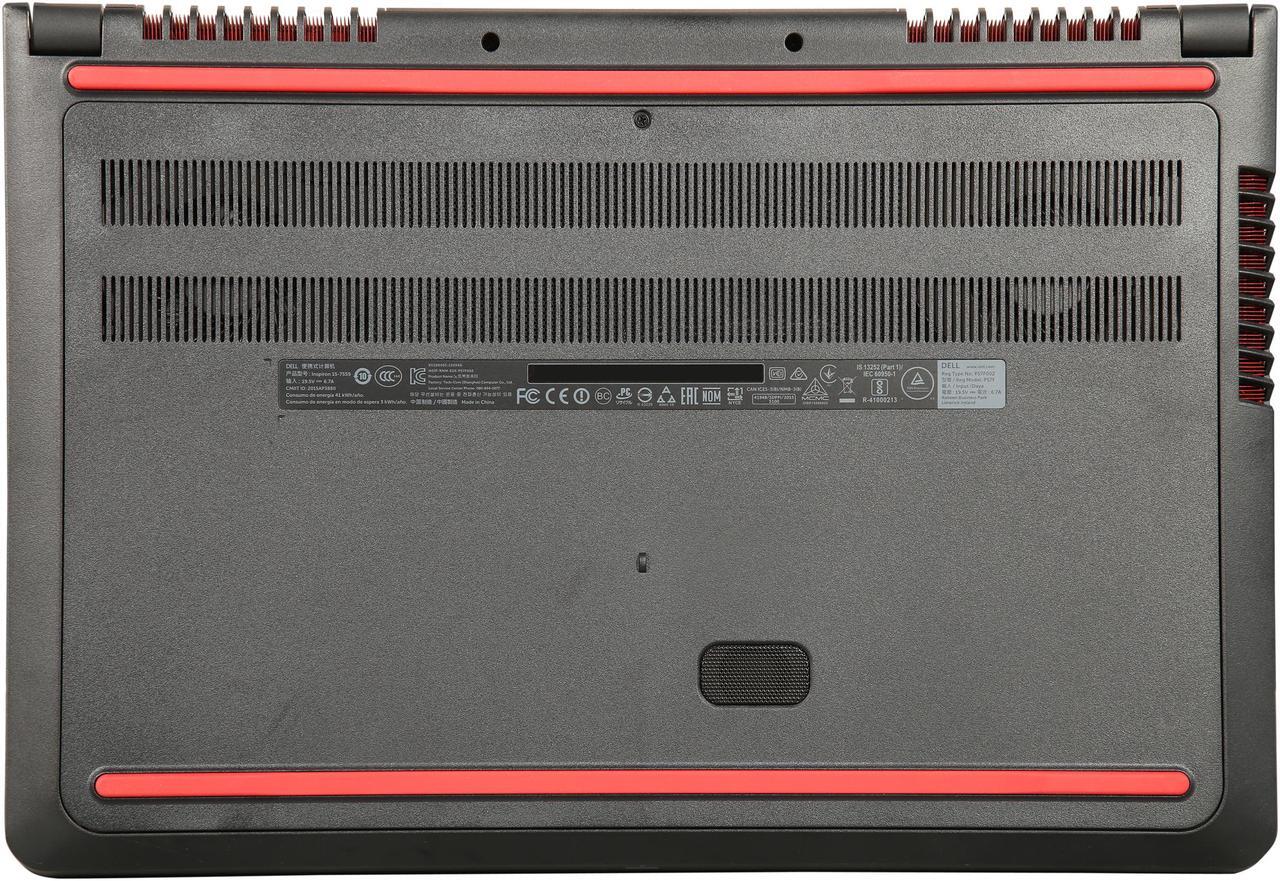 Alt view image 8 of 8 - DELL Inspiron - 15.6" 4K / UHD NVIDIA GeForce GTX 960M - Intel Core i7-6700HQ - 16GB Memory - 128 GB SSD - Windows 10 Home 64-Bit - Gaming Laptop - (15 7559 )