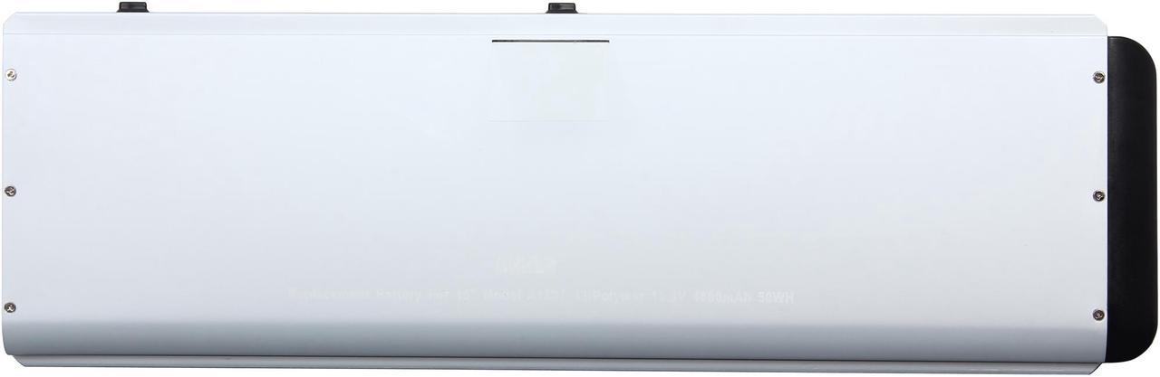 Alt view image 6 of 7 - Anker 90AP1281-SG46A Replacement Apple Macbook Pro 15 inch Aluminum Unibody A1281 Battery 10.8V 4600mAh Silver Grey