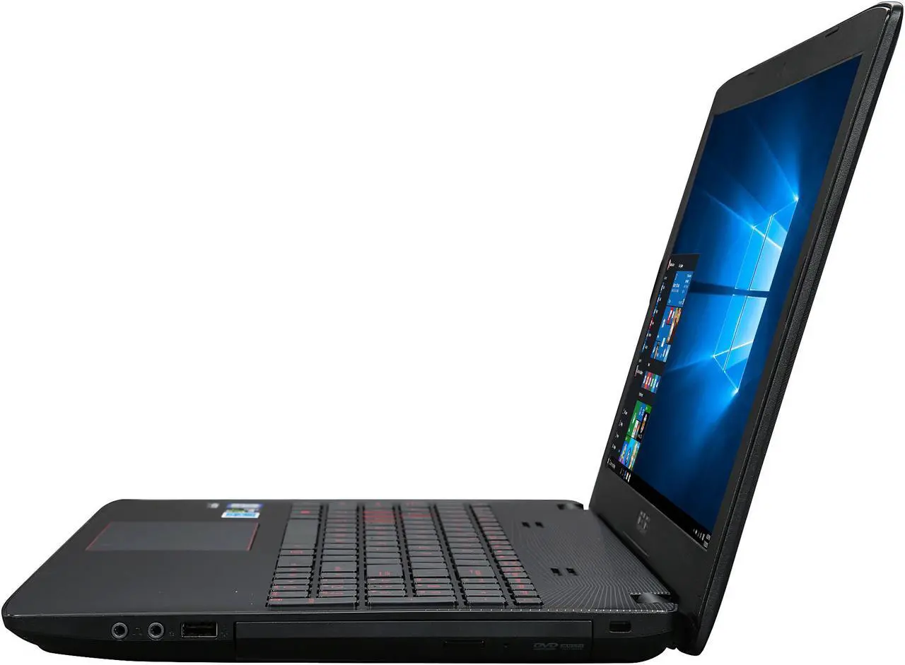 Alt view image 3 of 8 - ASUS 15.6" FHD FZ50VW-NS51 Quad Core Intel Core i5 6300HQ  NVIDIA GeForce GTX 960M 8 GB DDR4 Memory 128 GB SSD 1 TB HDD Windows 10 Home 64-Bit Gaming Laptop - "ONLY @ NEWEGG"