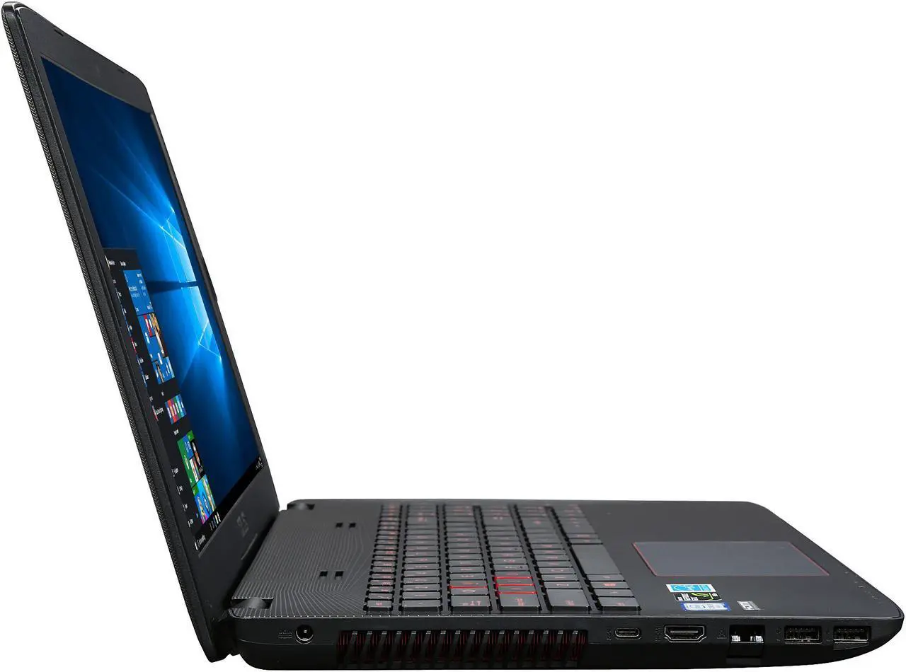 Alt view image 5 of 8 - ASUS 15.6" FHD FZ50VW-NS51 Quad Core Intel Core i5 6300HQ  NVIDIA GeForce GTX 960M 8 GB DDR4 Memory 128 GB SSD 1 TB HDD Windows 10 Home 64-Bit Gaming Laptop - "ONLY @ NEWEGG"