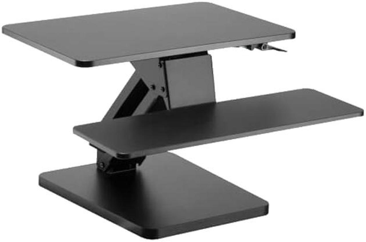 Tripp Lite Safe-IT Adjustable-Height Sit-Stand Desktop Workstation, Antimicrobial Protection