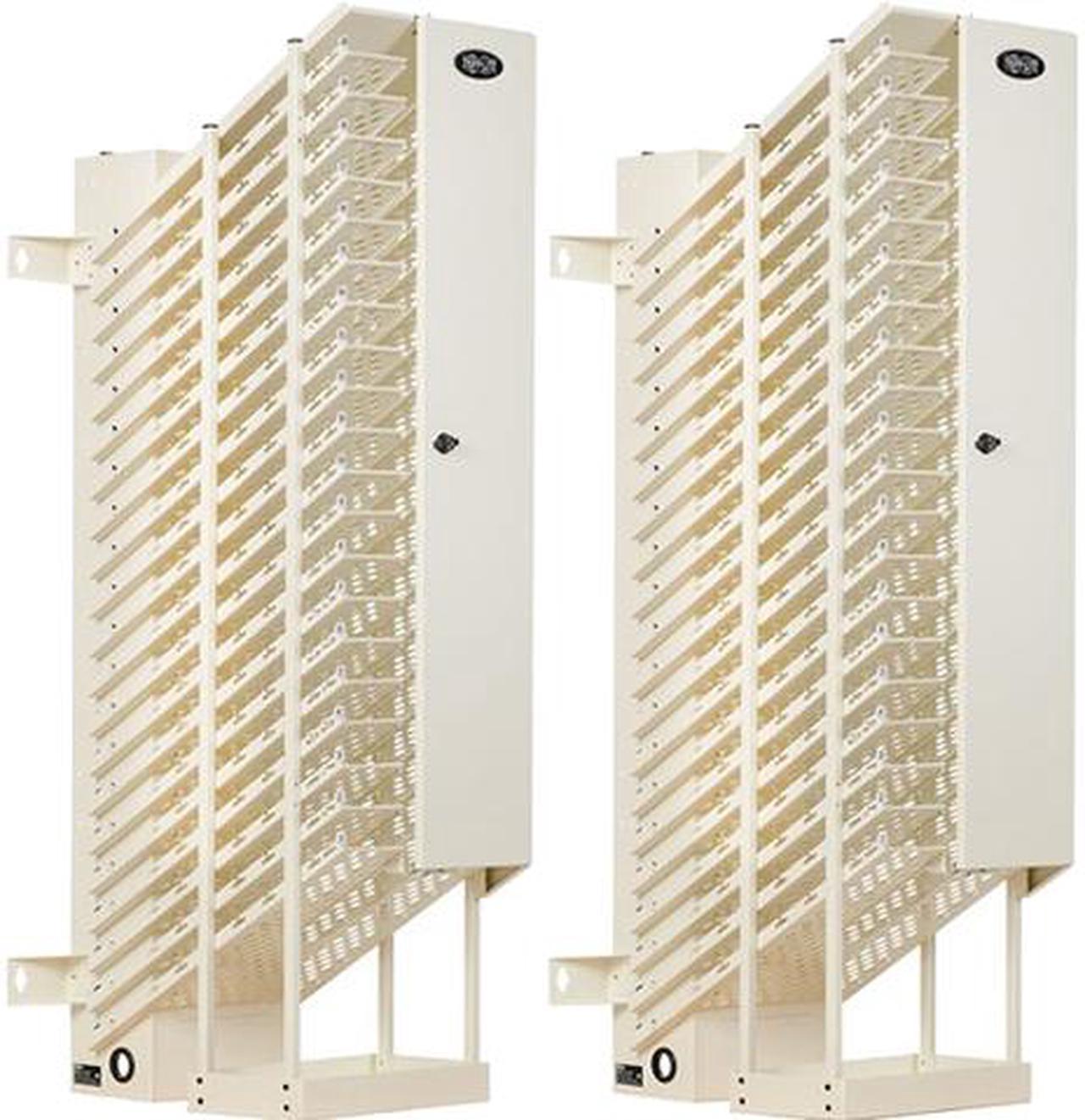 Tripp Lite 20-Device AC Charging Towers for Chromebooks - Open Frame, White, 2 Pack (40 Devices Total)