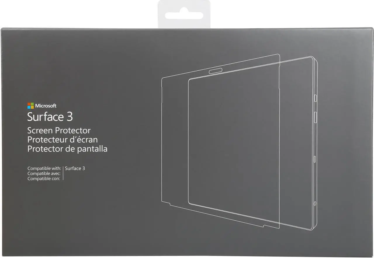 Alt view image 3 of 3 - Microsoft GW3-00001 Surface 3 Screen Protector