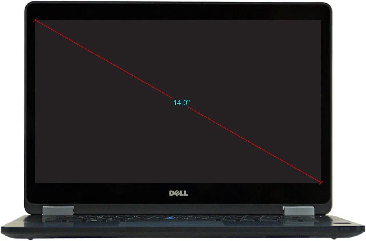 Alt view image 2 of 5 - DELL Grade A Laptop Intel Core i5-6300U 8GB Memory 256 GB SSD Intel HD Graphics 520 14.0" Non-Touch Screen Windows 10 Pro 64-Bit E7470