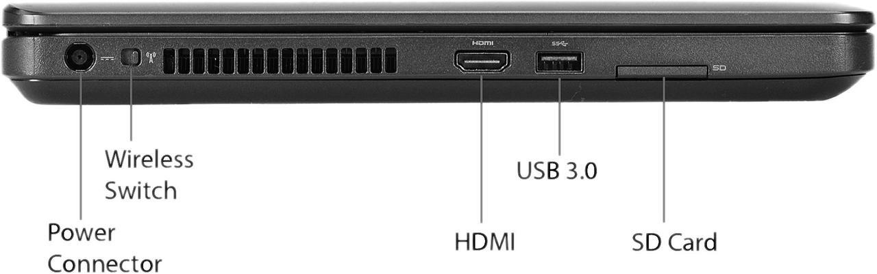 Alt view image 3 of 4 - DELL Grade A Laptop Latitude E5540 Intel Core i5 4th Gen 4310U (2.00 GHz) 4 GB Memory 128 GB SSD 15.6" Windows 10 Pro 64-Bit