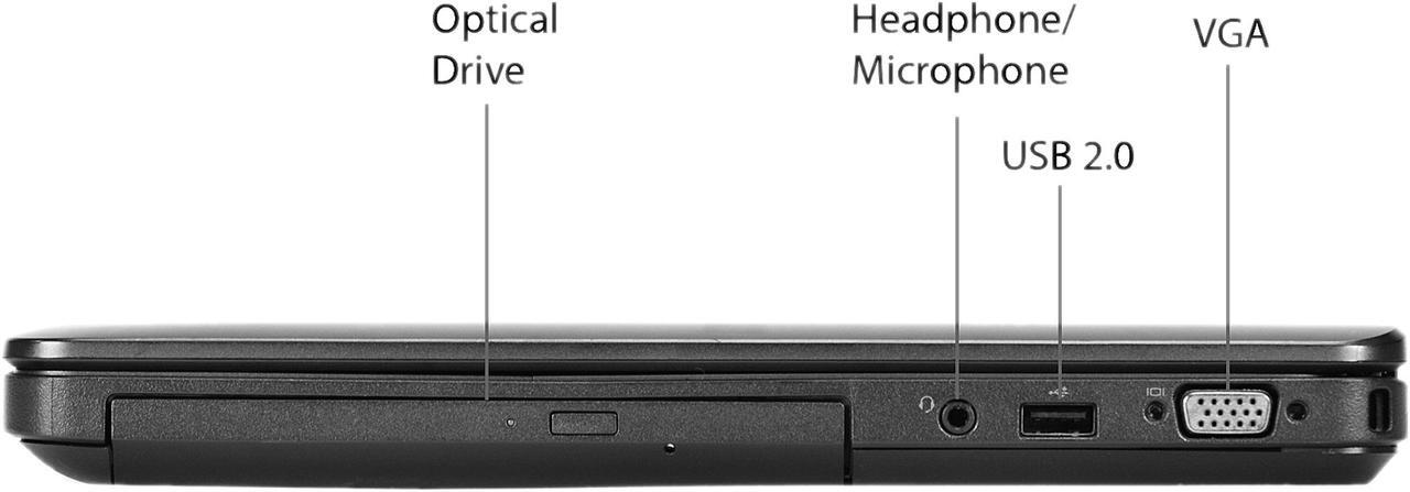 Alt view image 2 of 4 - DELL Grade A Laptop Latitude E5540 Intel Core i5 4th Gen 4310U (2.00 GHz) 4 GB Memory 128 GB SSD 15.6" Windows 10 Pro 64-Bit