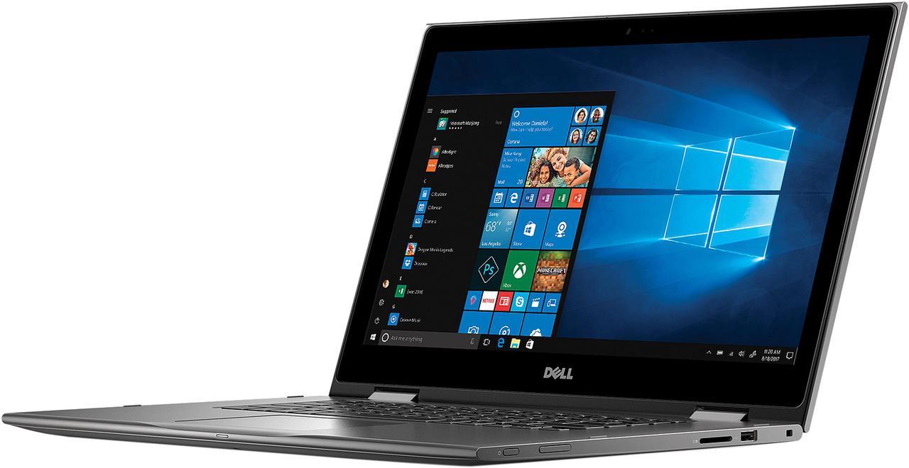 DELL Inspiron 15-5579 i5579-5947GRY-PUS Intel Core i5 8th Gen 8250U (1.60 GHz) 8 GB Memory 256 GB SSD 15.6" Touchscreen 1920 x 1080 Convertible 2-in-1 Laptop Windows 10 Home 64-Bit