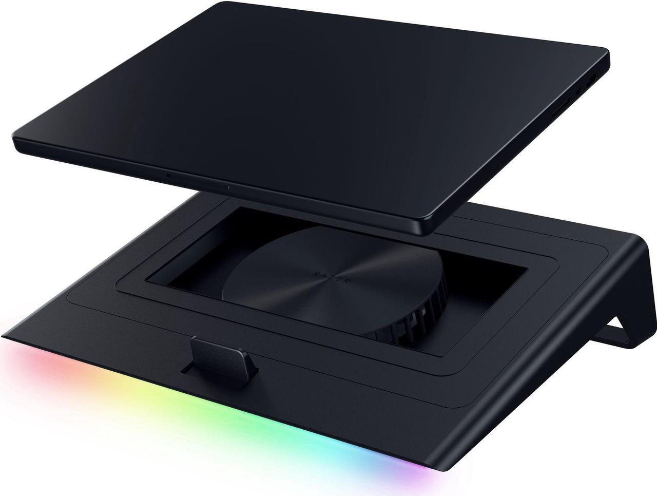 Alt view image 4 of 10 - RAZER Laptop Cooling Pad, fits 14" to 18" laptops, Smart Cooling, Airtight Pressure Chamber