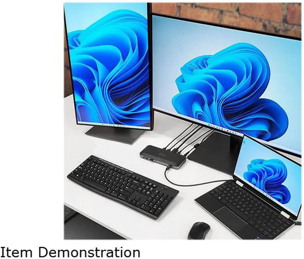 Alt view image 7 of 8 - Accell Corporation Thunderbolt 4 Docking Station K160B-002G