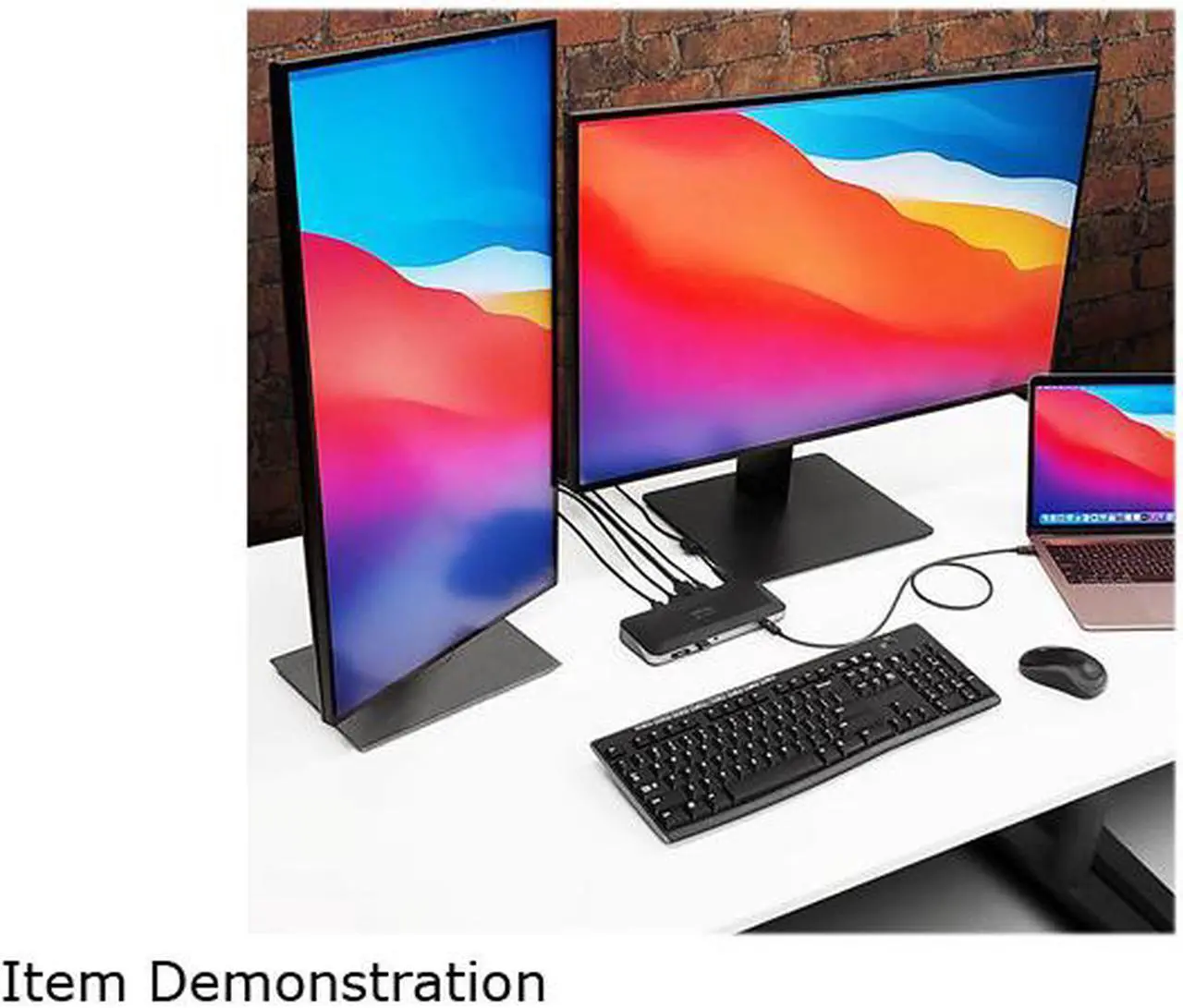 Alt view image 8 of 8 - Accell Corporation Thunderbolt 4 Docking Station K160B-002G