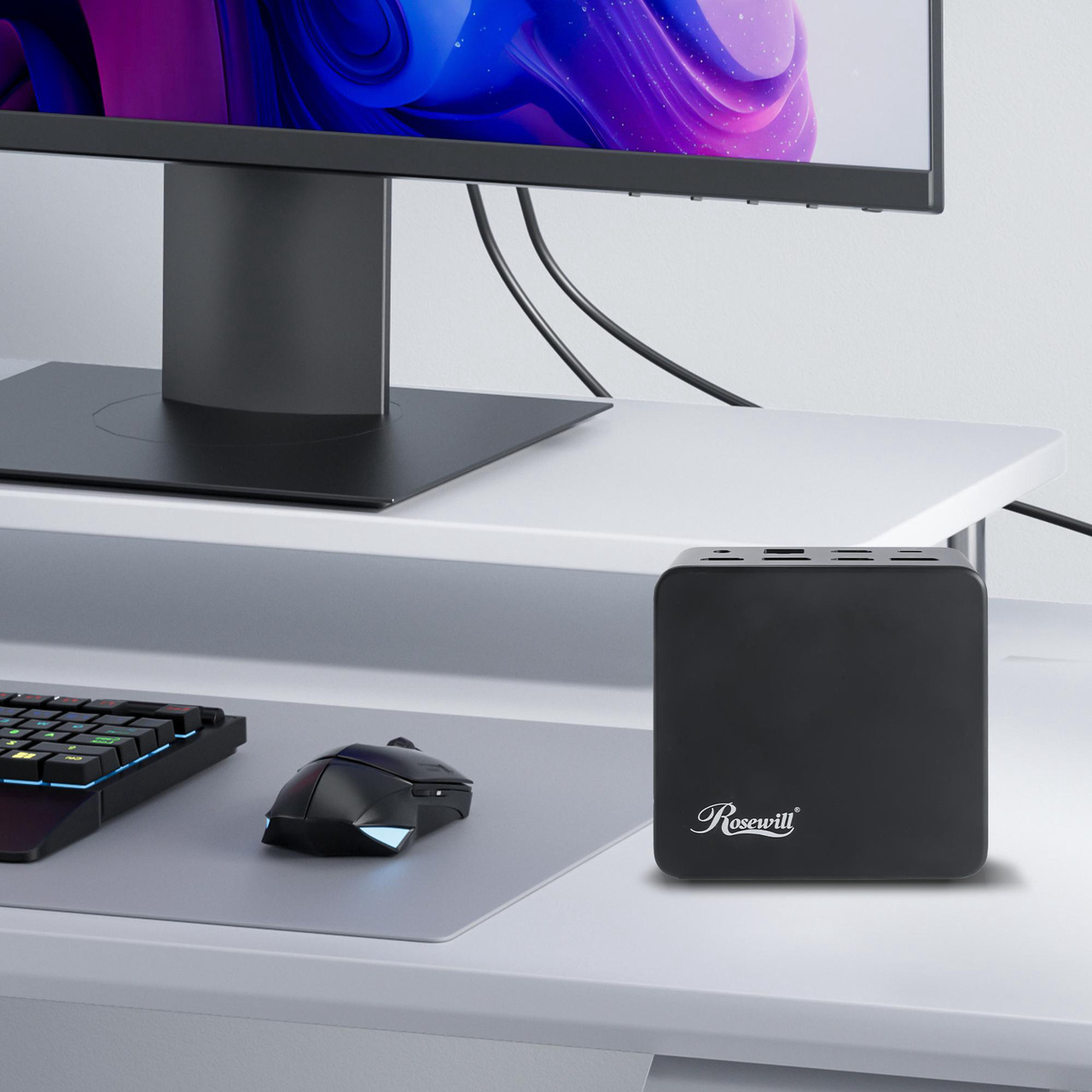 Open Box: Rosewill 12-in-1 USB C Triple DisplayLink Docking Station | 135W PD, 3x HDMI (3x 1080p 60Hz), 3x USB 5Gbps Ports | Windows, macOS, ChromeOS Compatible - Enhance Productivity with Multi-Monitor Support - Newegg.com - Open Box condition - Image 11