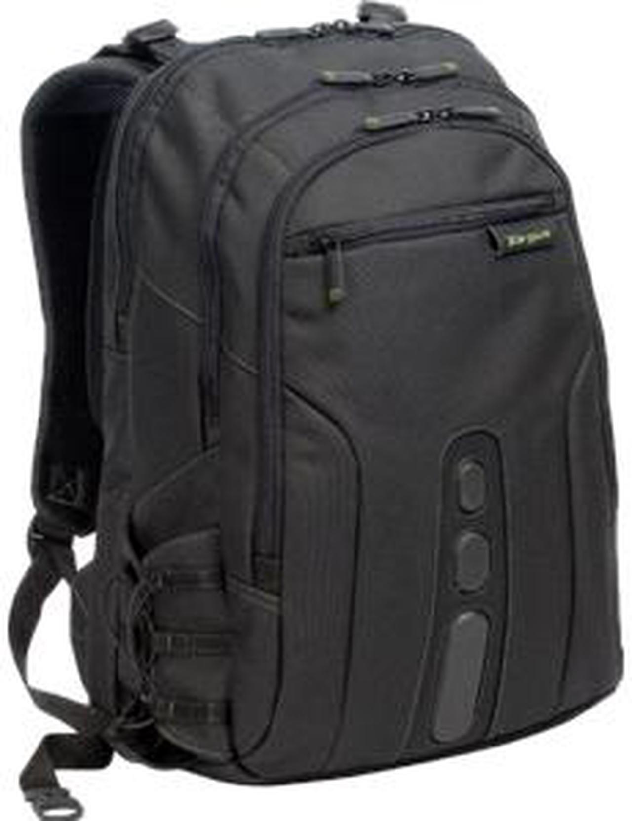 Main image of Targus 17” Spruce EcoSmart Checkpoint-Friendly Backpack (Black) - TBB019US