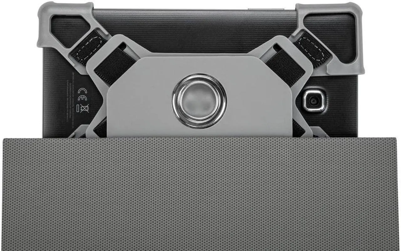 Alt view image 6 of 9 - Targus Black SafeFit Rotating Universal Tablet Case 7 - 8.5" - Black Model THZ784GL