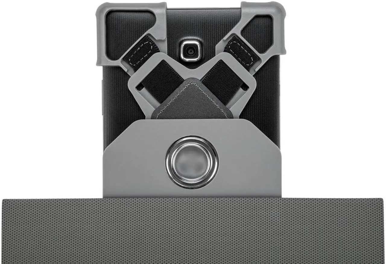 Alt view image 7 of 9 - Targus Black SafeFit Rotating Universal Tablet Case 7 - 8.5" - Black Model THZ784GL