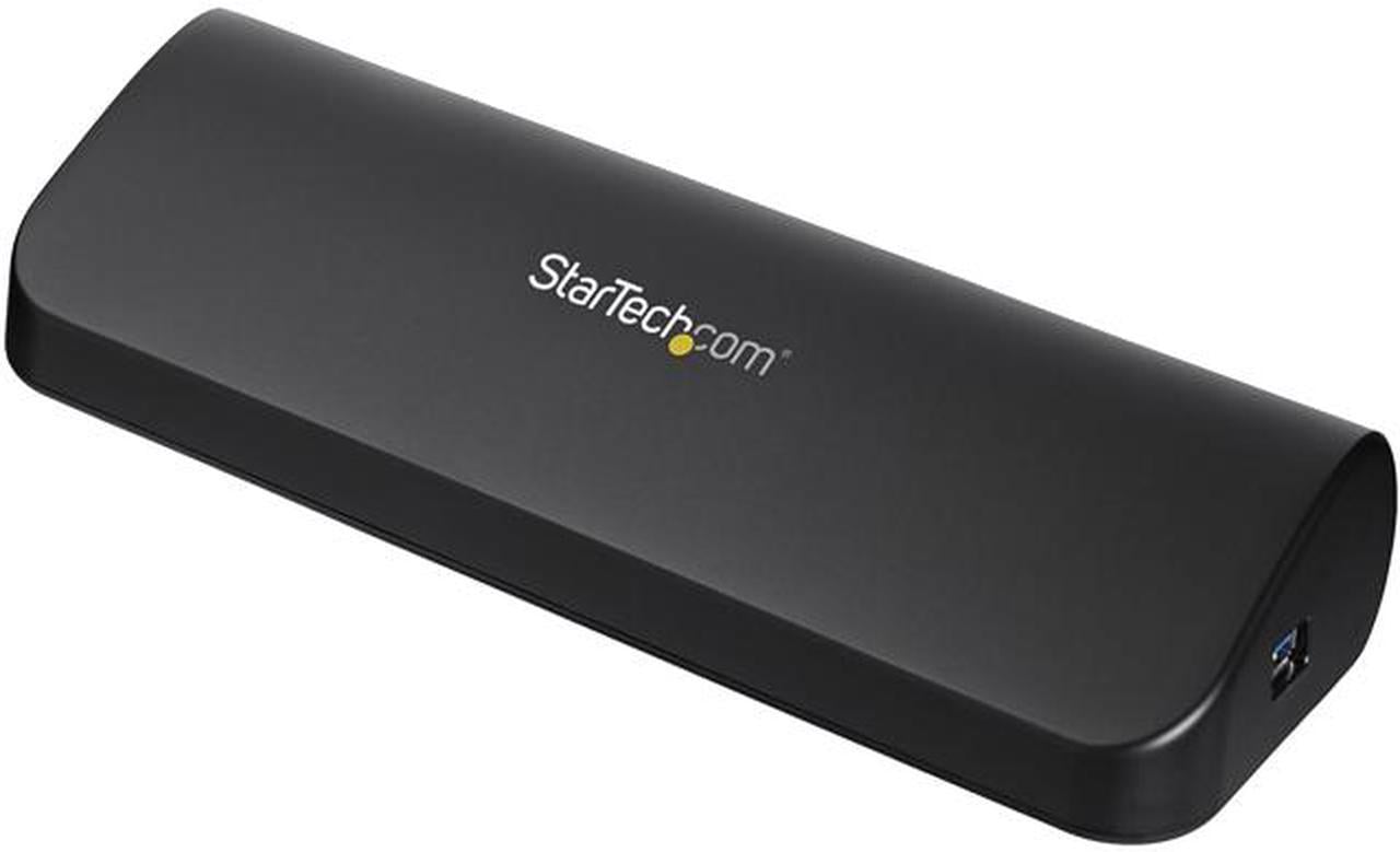 StarTech.com USB3SDOCKHDV USB 3.0 Docking Station, Compatible with Windows / macOS, Supports Dual Displays, HDMI / DVI / VGA (USB3SDOCKHDV) by StarTech.com.com