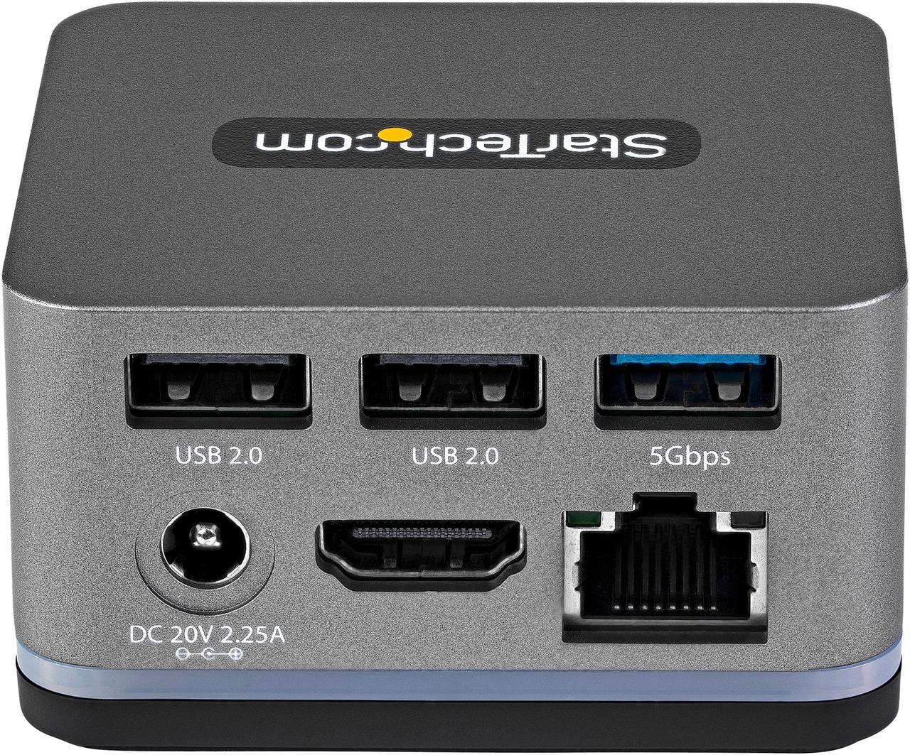 Alt view image 6 of 9 - USB C Mini Dock for iPad Pro, Android Tablets & Smartphones, USB-C Tablet/Phone Docking Station w/ 4K 30Hz HDMI, 27W Power Delivery Charging, 3-Port USB Hub, Gigabit Ethernet - iPad/Tablet USB-C Dock (DK30CHPH)