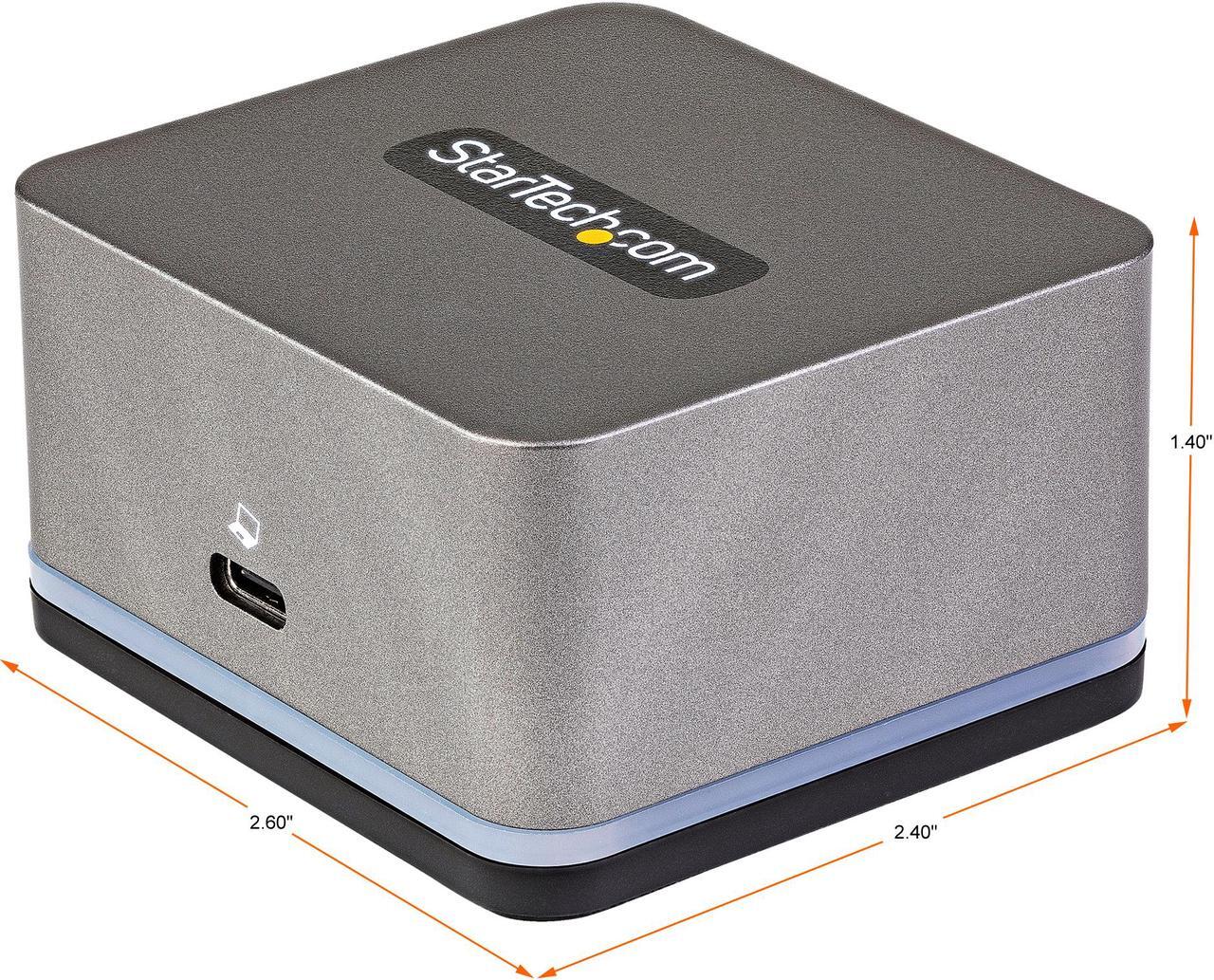 Alt view image 2 of 9 - USB C Mini Dock for iPad Pro, Android Tablets & Smartphones, USB-C Tablet/Phone Docking Station w/ 4K 30Hz HDMI, 27W Power Delivery Charging, 3-Port USB Hub, Gigabit Ethernet - iPad/Tablet USB-C Dock (DK30CHPH)