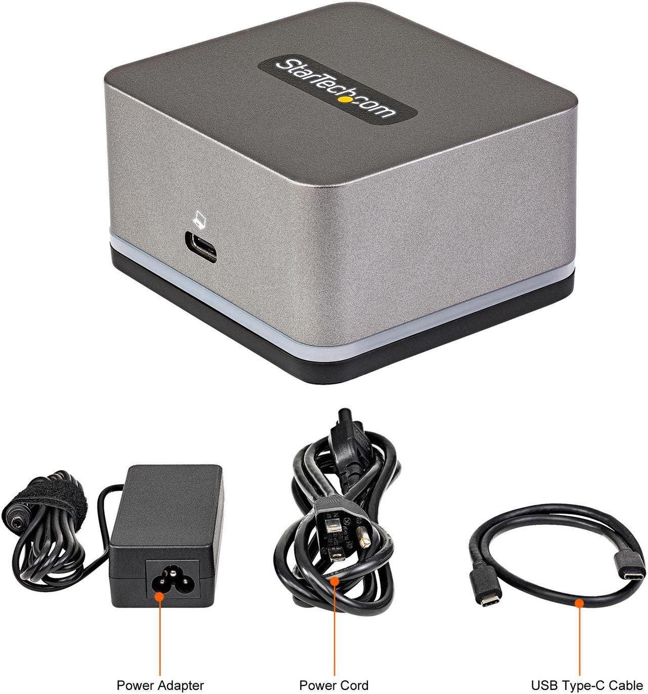 Alt view image 9 of 9 - USB C Mini Dock for iPad Pro, Android Tablets & Smartphones, USB-C Tablet/Phone Docking Station w/ 4K 30Hz HDMI, 27W Power Delivery Charging, 3-Port USB Hub, Gigabit Ethernet - iPad/Tablet USB-C Dock (DK30CHPH)