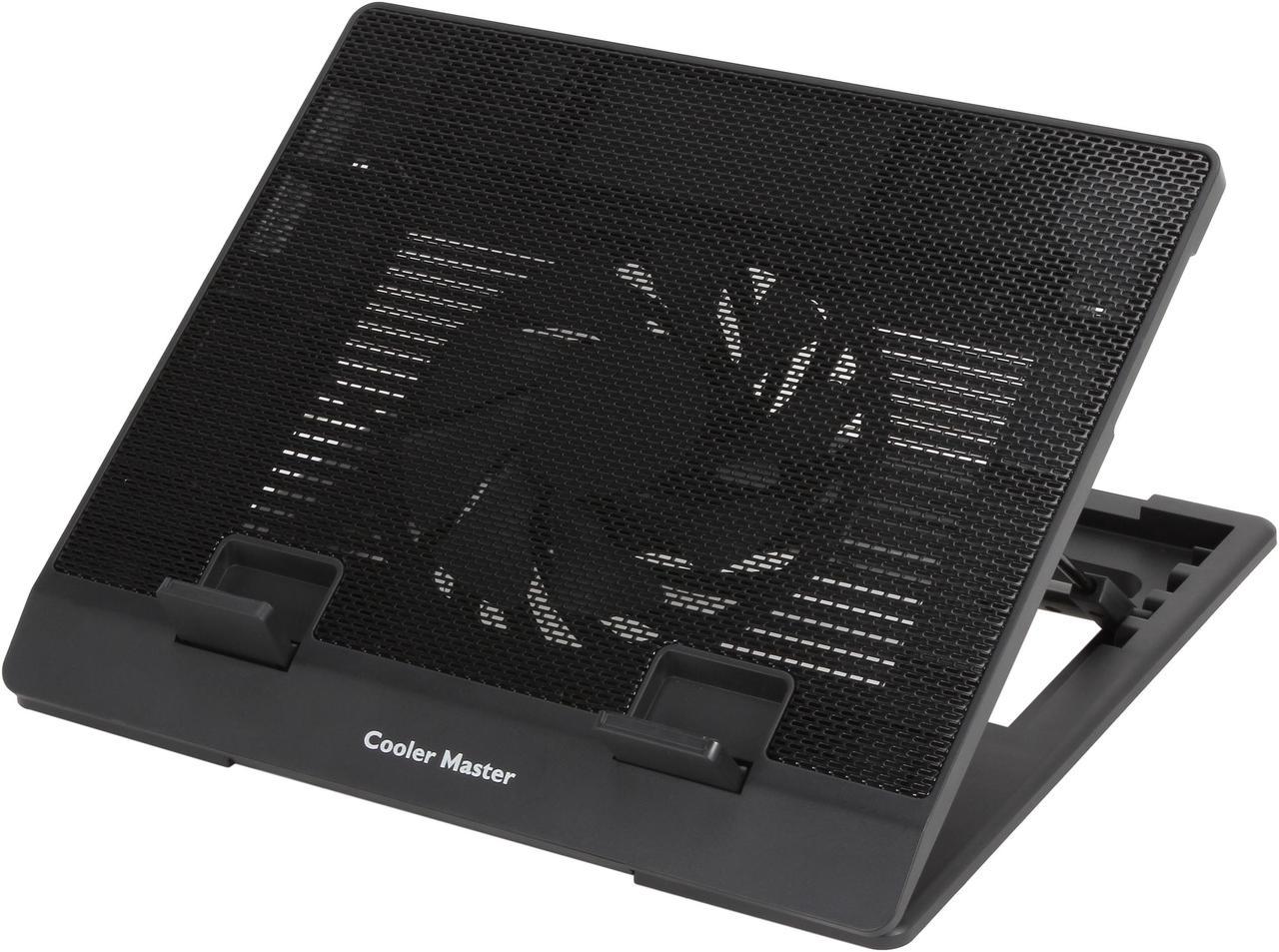 Cooler Master NotePal ErgoStand Lite - Adjustable Laptop Cooling Stand with Movable Fan and 5 Ergonomic Height Settings