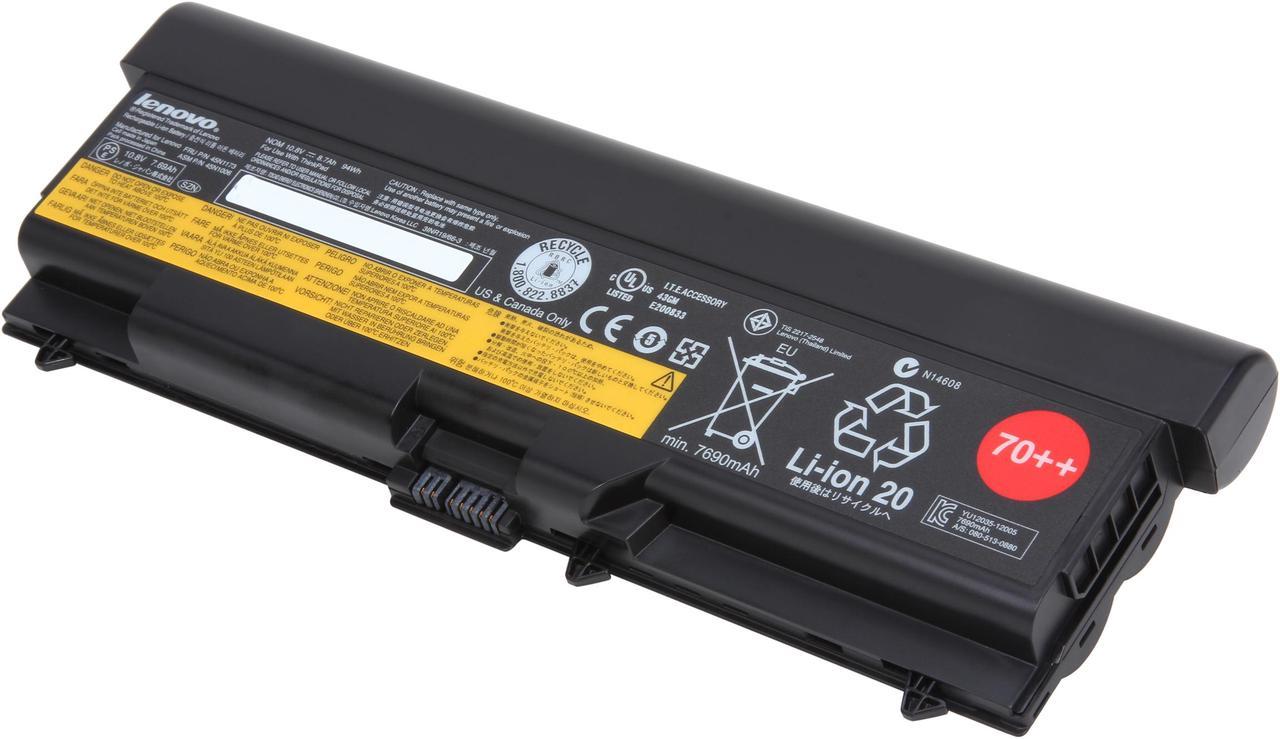 Lenovo 0A36303 ThinkPad 9-Cell 70++ Notebook Battery for Lenovo ThinkPad L410, L412, L420, L430, L510, L512, L520, L530, T410, T410i, T420, T420i, T430, T430i, T510  (Factory sealed Lenovo retail box)