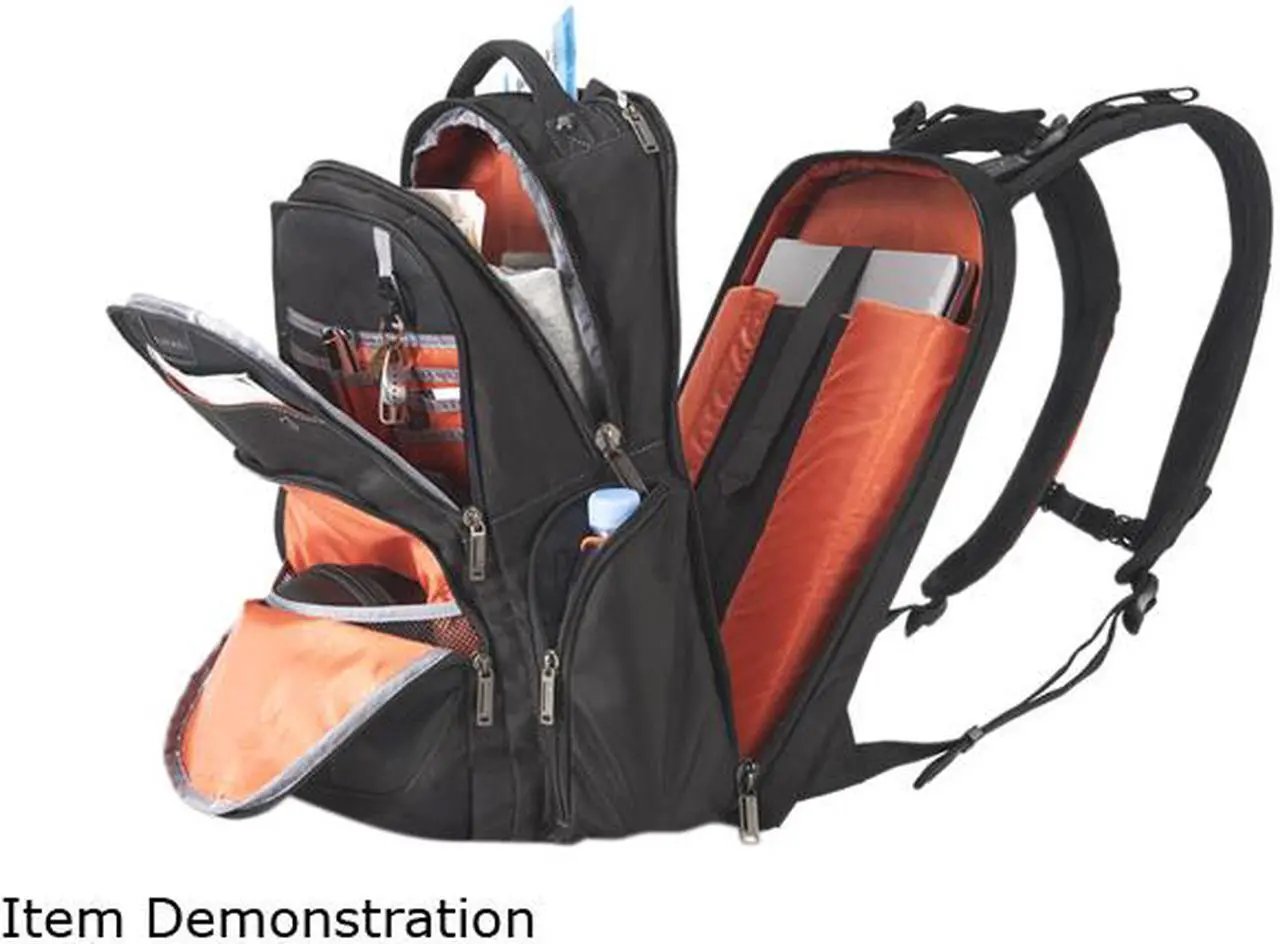 Alt view image 4 of 11 - Everki Atlas Checkpoint Friendly Laptop Backpack, 13" to 17.3" Adaptable Compartment Model EKP121