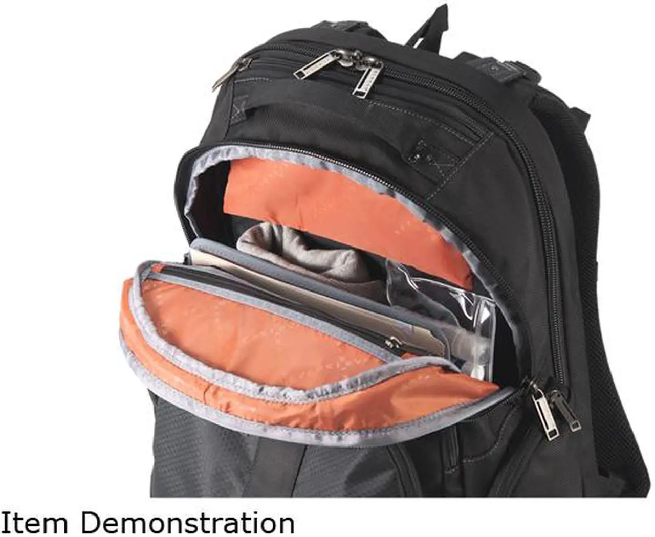 Alt view image 8 of 11 - Everki Atlas Checkpoint Friendly Laptop Backpack, 13" to 17.3" Adaptable Compartment Model EKP121