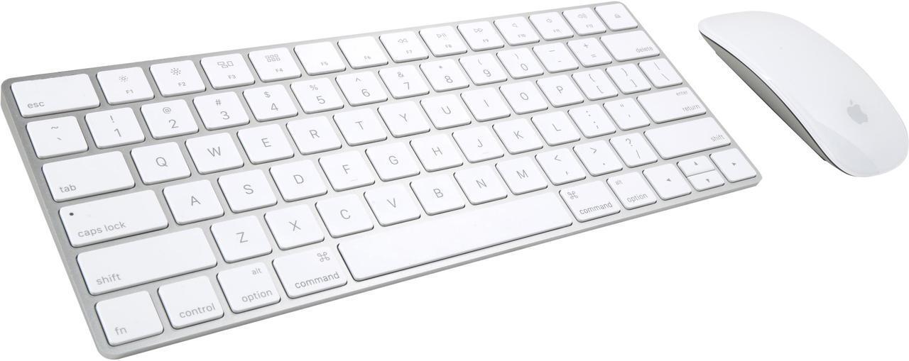 Main image of Apple Magic Mouse (MLA02LL/A) and Keyboard (MLA22LL/A) - Grade A