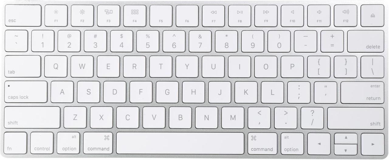Alt view image 3 of 7 - Apple Magic Mouse (MLA02LL/A) and Keyboard (MLA22LL/A) - Grade A