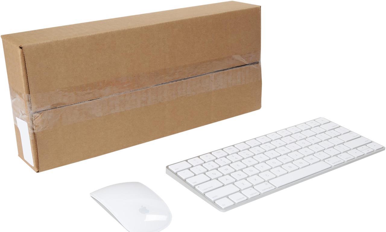 Alt view image 8 of 7 - Apple Magic Mouse (MLA02LL/A) and Keyboard (MLA22LL/A) - Grade A
