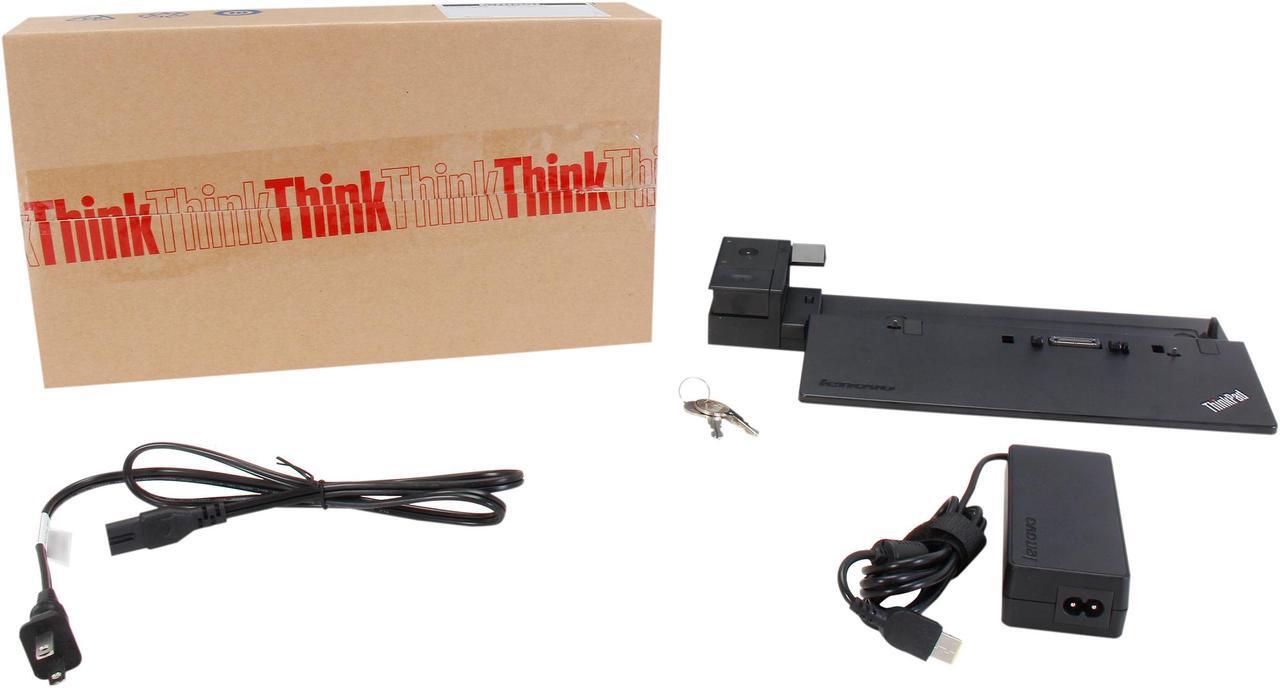 Alt view image 6 of 6 - Lenovo Black 40A10090US ThinkPad Pro Dock-90W US / Canada / Mexico
